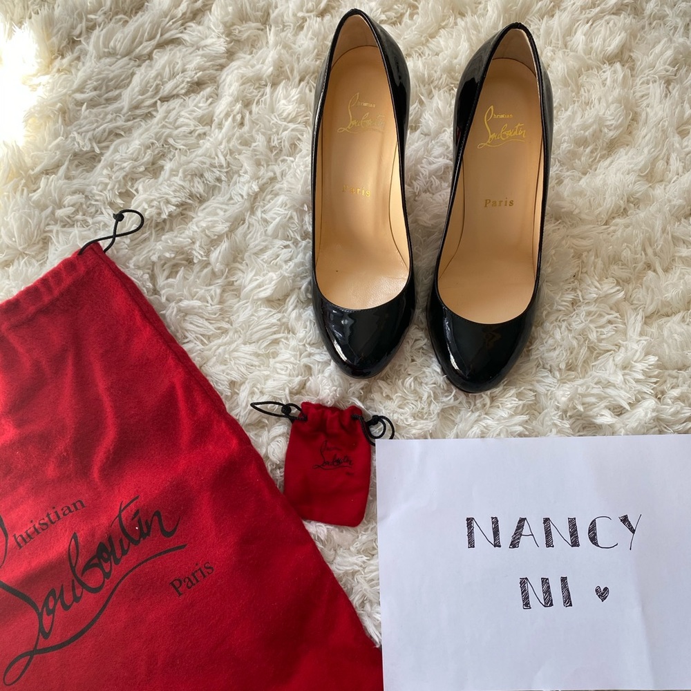 Christian Louboutin neofilo black pumps